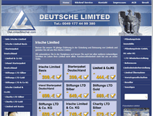 Tablet Screenshot of limited-macher.com